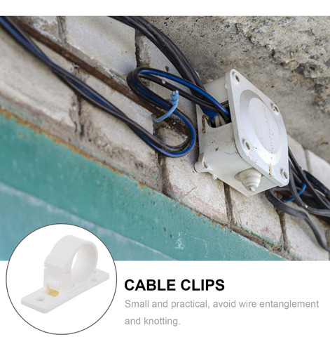 Abrazaderas De Cable Autoadhesivas Para Gestión De Cables De