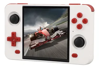 Consola De Juegos Portátil Portátil Blanca Blanca Retro Game