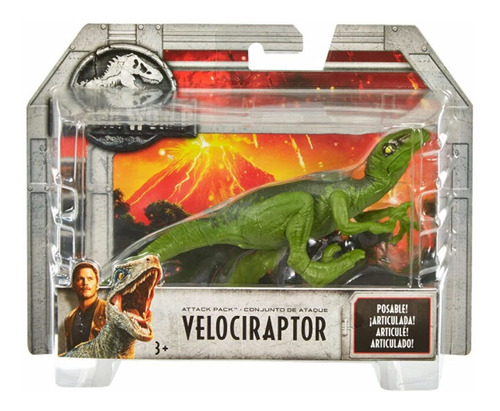Dinosaurio Attack Pack Velociraptor Dns