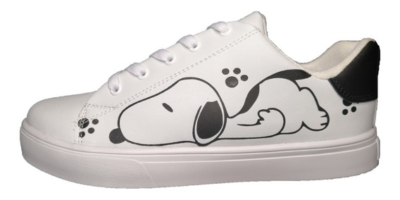 formar aprendiz compañera de clases Tenis De Snoopy Mujer | MercadoLibre 📦