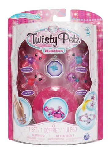 Twisty Petz Babies Set De 4 Mascotas Pony/ Kitty Serie 2