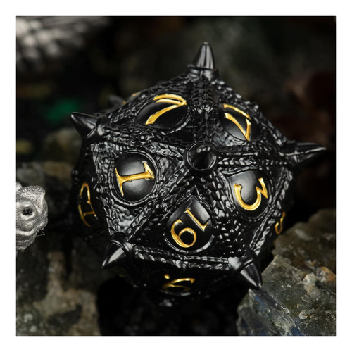 Juego De Dados Metálicos Superpass Dnd Rpg Dice Dice Y Drago