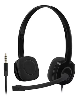 Auriculares Headset Logitech H151 Microfono 3,5mm Pc Skype