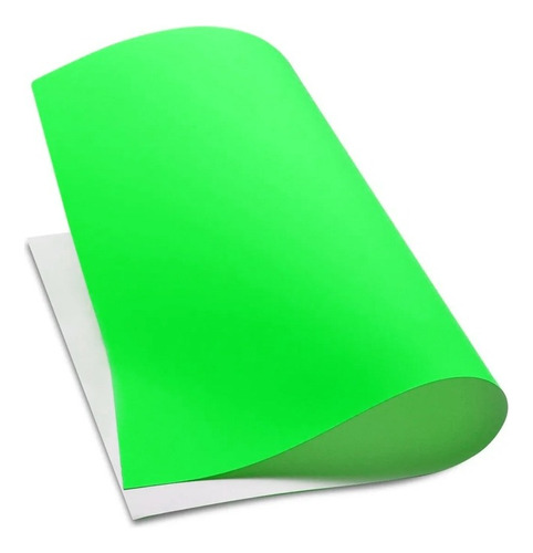 Cartulina Verde Fluo 120gr 44,5x63cm Luma (x10 Unidades)