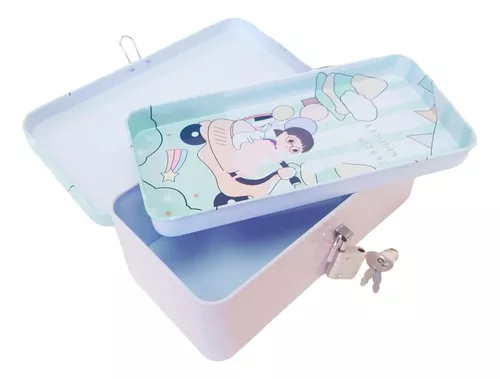 Caja de Tesoros con Candado Niña Diseños