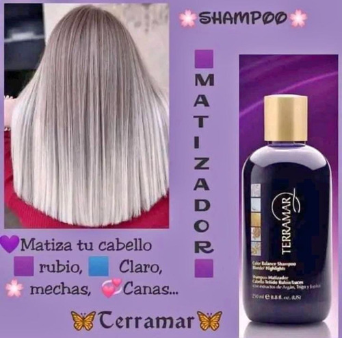 Shampo Matizador, Mascarilla, Oleo3en1 Set Capilar Terramar,