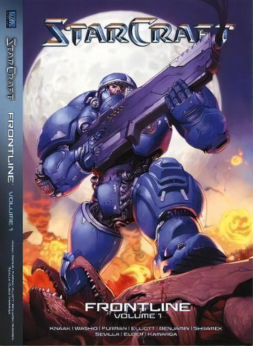 Starcraft: Frontline Volume 1, De Josh Elder. Editorial Blizzard Entertainment, Tapa Blanda En Inglés