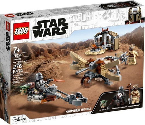 Lego Star Wars Problemas En Tatooine Mandalorianos + Moto Cantidad de piezas 266