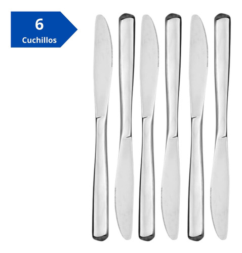 Juego De Cubiertos Florencia Para 6 Personas, 24 Piezas Plateado