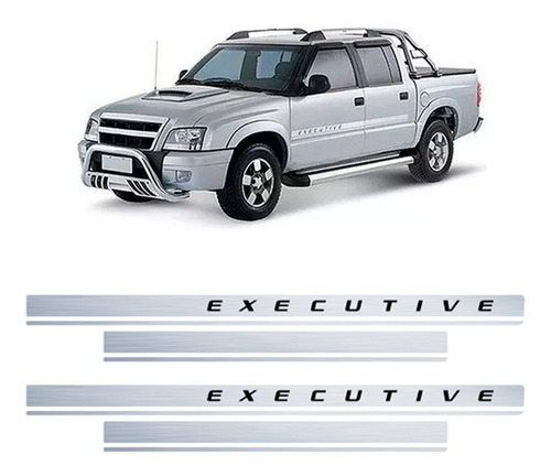 Kit Faixa Executive S10 Blazer 2009 A 2011 Adesivo Lateral