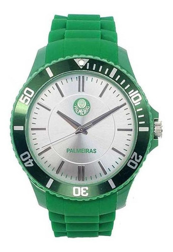 Relógio Masculino Palmeiras Sport Bel T22-046a-1 Verde Cor do fundo Branco