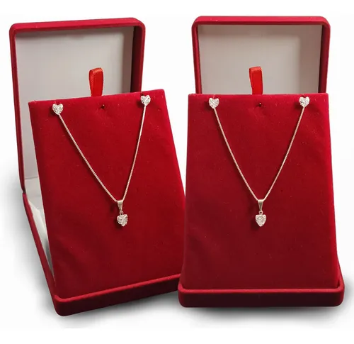 Cordão Prata 925 Colar 45cm + Par De Brincos Original Luxo