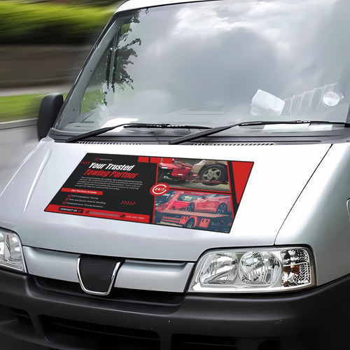 Imán O Magnético Publicitario Vehículo Auto Pack 2 Un.