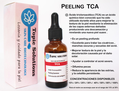 Peeling Tca 25% Acido Tricloroacetico