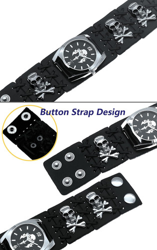 Gogarama Reloj De Pulsera Para Hombre Con Números De Pesadil