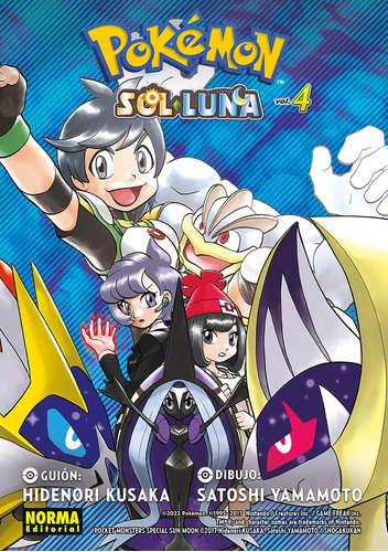 Libro Pokemon Sol Y Luna 04 - Hidenori Kusaka