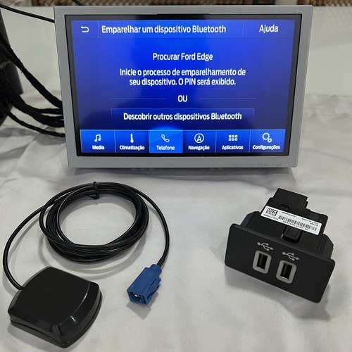 Kit Upgrade Multimídia Sync 2 Sync 3 Original Ford Edge 2016