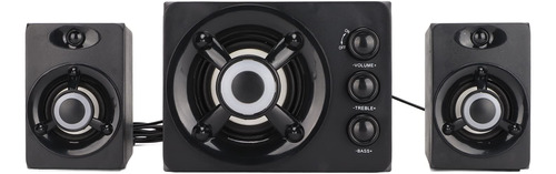 Linxiaojix Altavoz Subwoofer Control Volumen Plug And Play