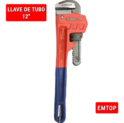 Llave De Tubo 12  Emtop Somos Tienda Física 