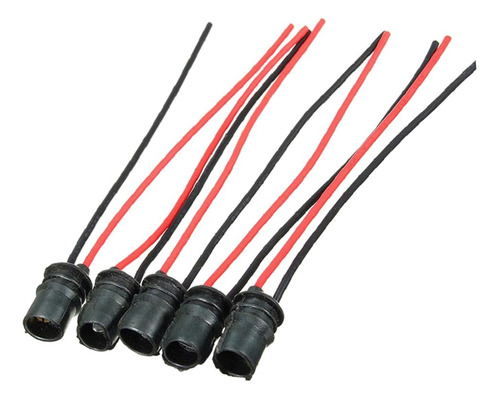 5pcs T10 Adaptador De Arnés De Cableado Led Bombilla De