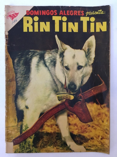 Comic Rin Tin Tin Domingos Alegres 126 Editorial Novaro 1956