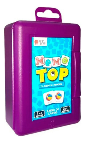 Juego De Cartas Memo Top Juego De Memoria Top Toys