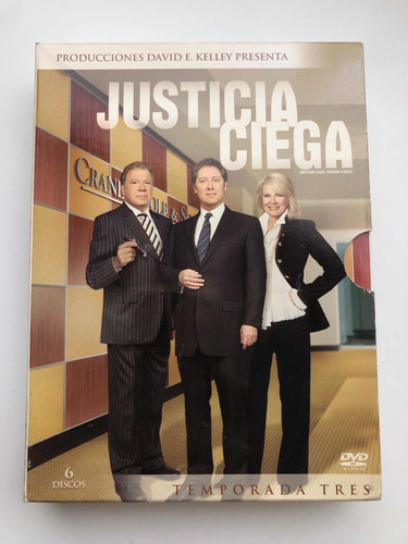 Dvd Serie Original Justicia Ciega Temporada 3
