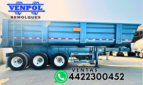Remolque Gondola Volteo Para Materiales 30m3 Reforzada