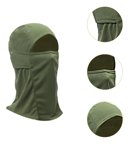 4 Máscara De Cara Completa Que Cubre La Gorra De