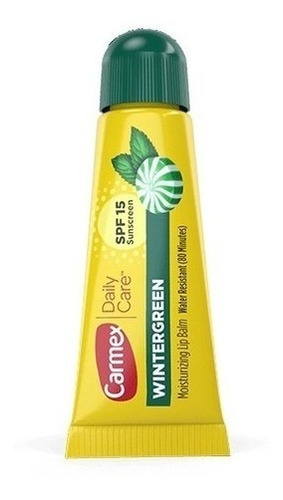Carmex Tube Wintergreen Menta Original 100% (1 Unidad)