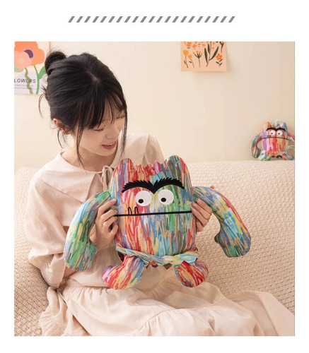 Muñeca Monstruo Emocional Juguete De Peluche Muñeca Cómoda