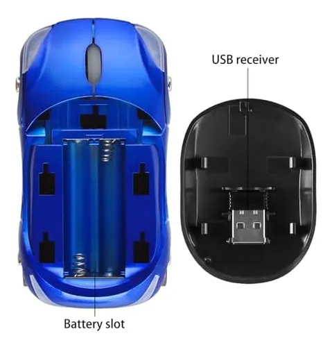 Elec Space Wireless Mouse, 2.4ghz Ratón Inalámbrico Para Aut
