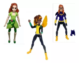 Kit Pack Lote De Bonecos Action Figure Dc Super Hero Girls