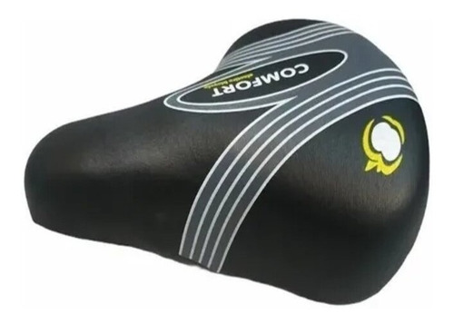 Imagen 5 de 5 de Asiento Acolchonado Para Bici Playera Doble Resorte Sin Caño