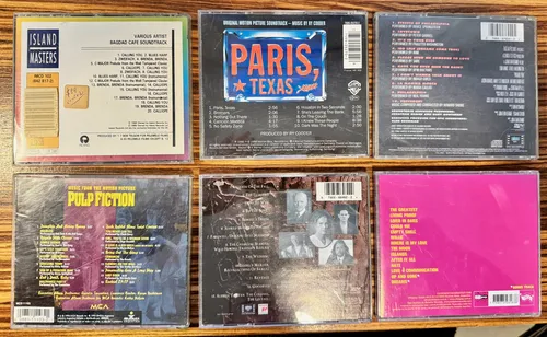 Musica De Peliculas Sountrack 6 Dcs Pulp Fiction, Etc Impec (Usado)