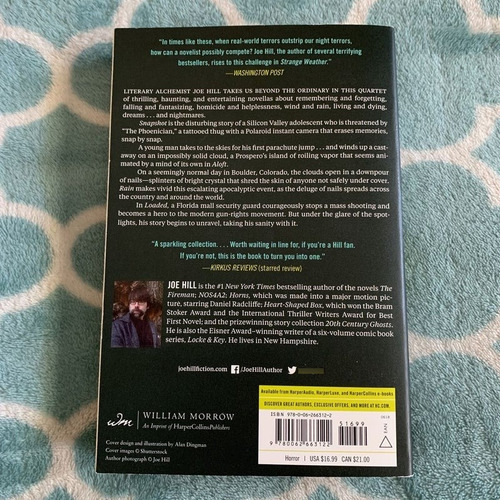 Strange Weather By Joe Hill (paperback, Libro En Inglés)