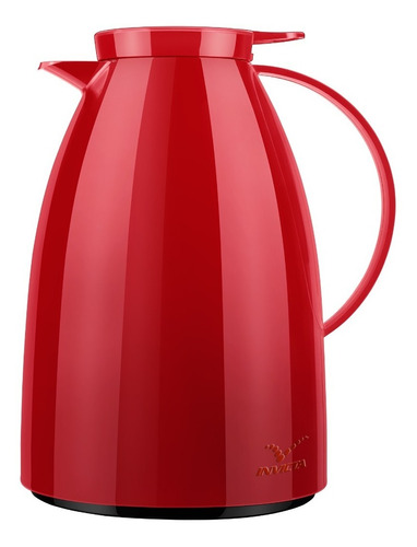 Bule Térmico Viena Com Gatilho 750mL Vermelho - Invicta