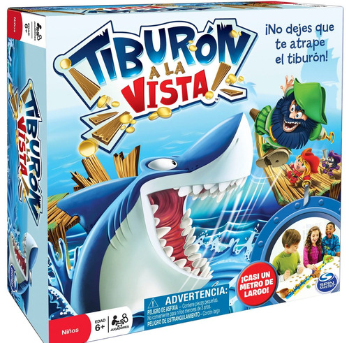 Tiburón A La Vista Spin Master Juego