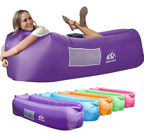 Sofá Inflable Tumbona Wekapo Air Hamaca Portátil, A Prueba D