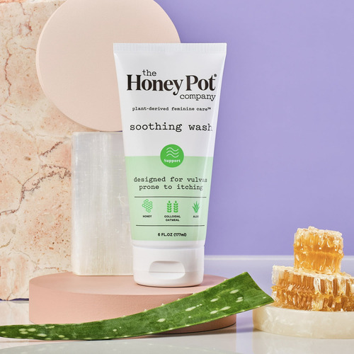 The Honey Pot Company, Soothing Colloidal Oatmeal Wash, 6oz