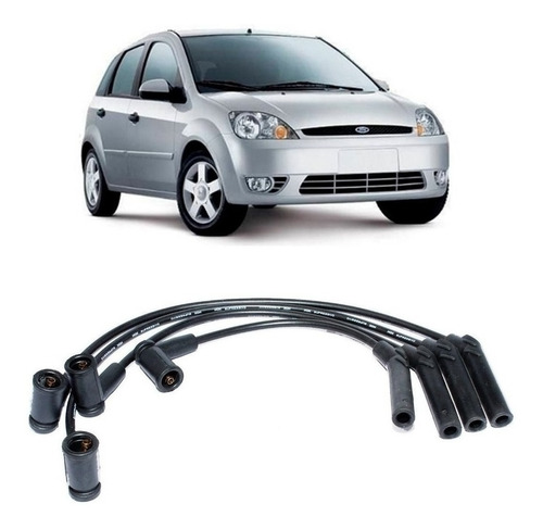 Cables Buija Para Ford Fiesta Ecosport Ka 1.6 Ngk Brasil