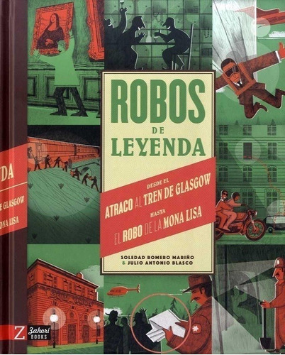 Robos De Leyenda, De Sd. Editorial Zahorí En Español