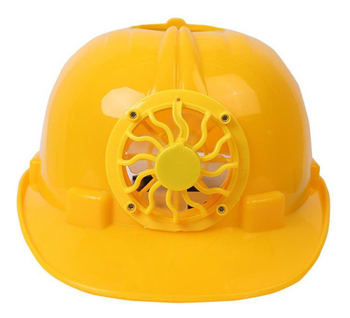 Sombrero De Seguridad Trabajando Con Ventilador De Energía S