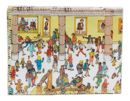 Billetera Tarjetero Diseño Donde Esta Wally 100% Original