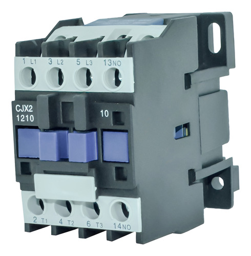 Kit C/100 Chave Contatora Tripolar 12a Lc1 - 3p + 1 N/a 220v