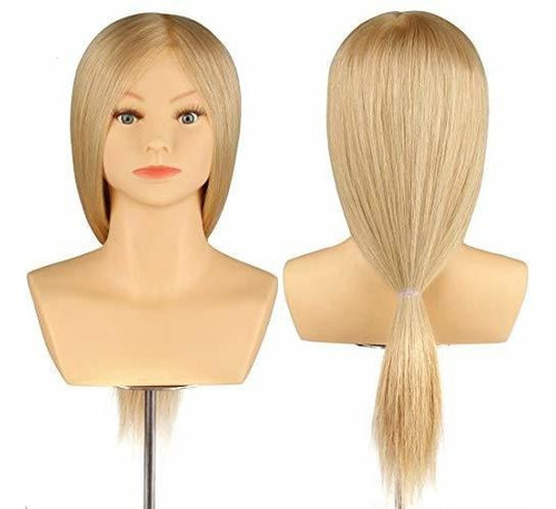Maniqui Cabeza Cabello Natural Rubio Newshair Rubio