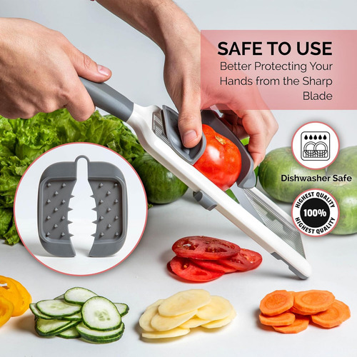 Cortafiambres Manual Múltiple Mandolina Para Frutas Verduras