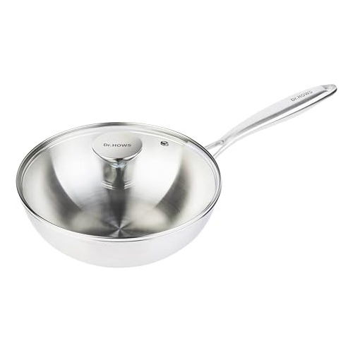 Sartén Wok De Acero Inoxidable Essential Tri-ply