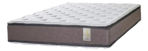 Colchón de resortes Rosen New Style 4 Matrimonial con pillow top