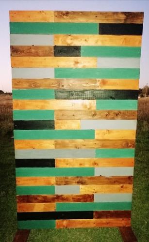 Pared Divisoria De Madera.